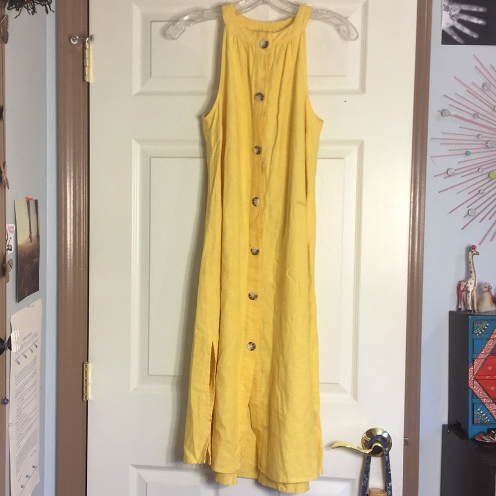 Yellow Long Dress